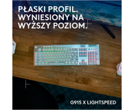 LOGITECH G915 X Lightspeed Tactile biały 920-012690 - 1276176 - zdjęcie 2